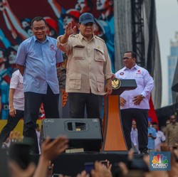 Ini 5 Janji Prabowo di Depan Ribuah Buruh Saat May Day