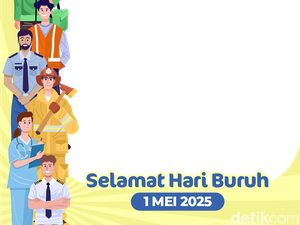 10 Twibbon Hari Buruh Internasional 2025 dengan Ucapannya sebagai Caption