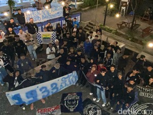 Ribuan Bobotoh di Sukabumi Siap Birukan Titik Nobar Persib Vs Persijap