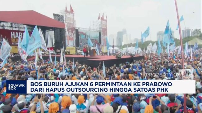 Video: Bos Buruh Ajukan 6 Permintaan Ke Prabowo Termasuk Satgas PHK