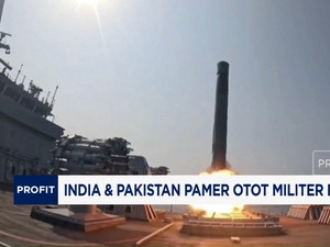 Video: Tegang! India & Pakistan Pamer Otot Militer di Laut Arab