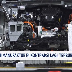 Video: PMI Manufaktur RI Kontraksi Lagi, Terburuk Sejak Covid-19