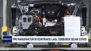 Video: PMI Manufaktur RI Kontraksi Lagi, Terburuk Sejak Covid-19