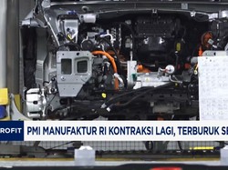 Video: PMI Manufaktur RI Kontraksi Lagi, Terburuk Sejak Covid-19