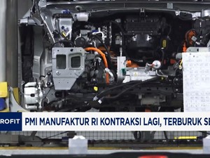Video: PMI Manufaktur RI Kontraksi Lagi, Terburuk Sejak Covid-19