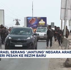 Video: Israel Serang 'Jantung' Negara Arab, Beri Pesan ke Rezim Baru