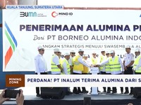 Video: Perdana! Inalum Terima Alumina dari Proyek SGAR Mempawah