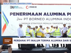 Video: Perdana! Inalum Terima Alumina dari Proyek SGAR Mempawah
