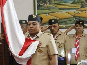 Ngurah Bem Pimpin Kwarcab Pramuka Gianyar