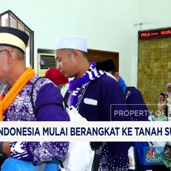 Video: Jamaah Haji Indonesia Mulai Berangkat ke Tanah Suci
