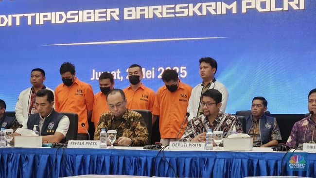Polisi Tangkap Mafia Judol RI H55 Hiwin, Kerugiannya Rp 14,6 Miliar