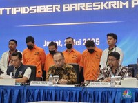 Polisi Tangkap Mafia Judol RI H55 Hiwin, Kerugiannya Rp 14,6 Miliar