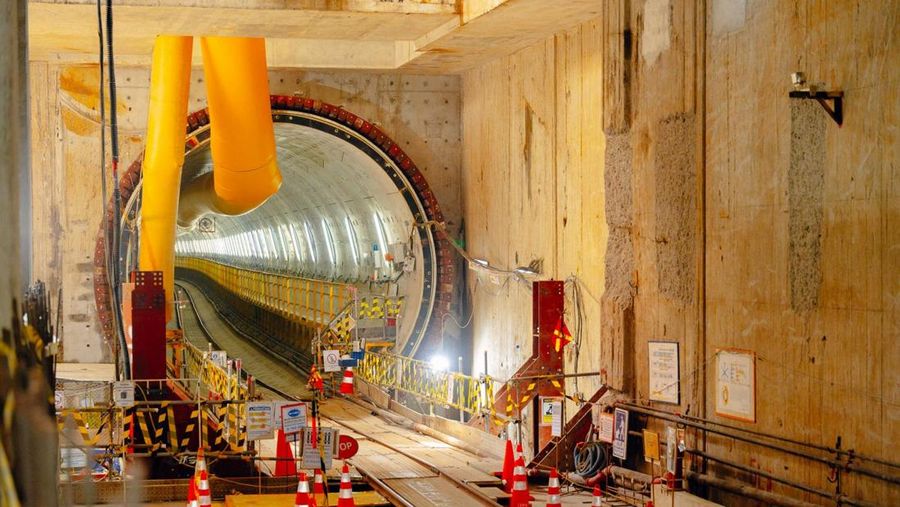 Proyek Stasiun MRT Jakarta Monas-Thamrin. (Dok. MRT Jakarta)