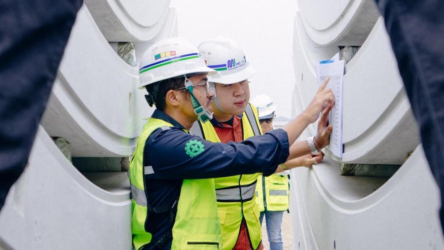 Proyek Stasiun MRT Jakarta Monas-Thamrin. (Dok. MRT Jakarta)