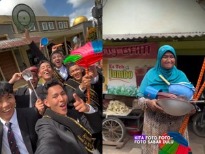 Lulus Sekolah, Pelajar Ini Beri Hadiah Alat Dapur Warung Langganan