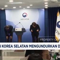 Video: Plt Presiden Korea Selatan Resmi Mengundurkan Diri