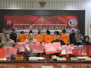 Polisi Jerat 17 Tersangka Narkoba di Kota Serang, Sabu-Tramadol Disita