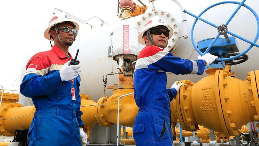 Produksi minyak dan gas bumi PT Pertamina Hulu Energi (PHE). (Dok. PHE)