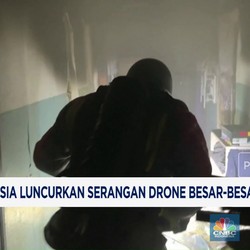 Video: Rusia Luncurkan Serangan Drone Besar-besaran Ke Ukraina