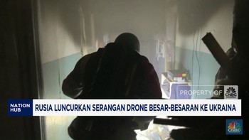 Video: Rusia Luncurkan Serangan Drone Besar-besaran Ke Ukraina