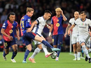 Prediksi Inter Vs Barcelona Versi Supercomputer: Tim Tamu yang Menang