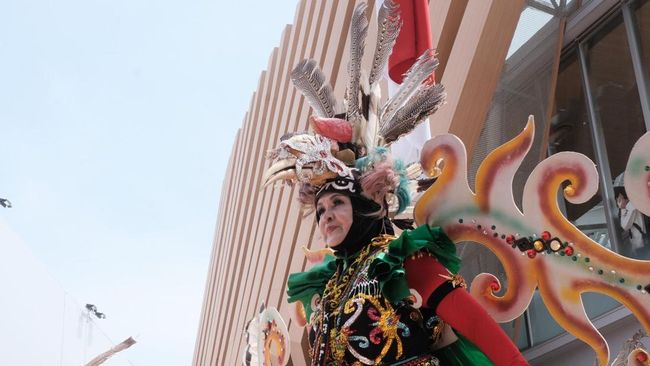 Tarian Enggang dan Gong Kaltim Meriahkan World Expo Osaka 2025