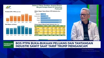 Video: Tarif Trump Ancam Sawit RI, Bos PTPN Punya Cara Menghadapinya?