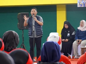 Saat Buruh Sukabumi Curhat Masalah Kesehatan ke Wabup Andreas