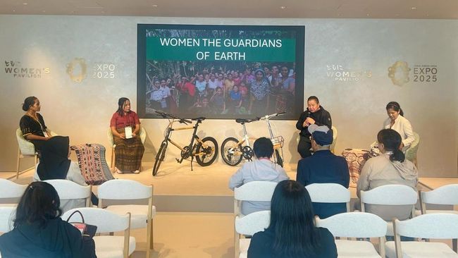 Wanita NTT Ungkap Peran Perempuan dalam Pelestarian Alam di Osaka