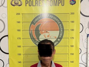 Polisi Bekuk Pensiunan PNS di Dompu yang Jadi Pengedar Sabu