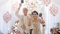Sah! Valerie Tifanka Resmi Jadi Istri Iptu Mochammad Andhika