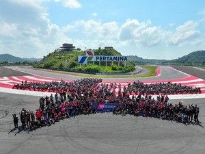 Ratusan Moge Ducati Padati Mandalika!