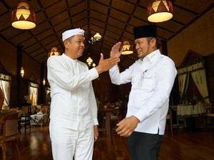 Usai Viral soal Gubernur Konten, Rudy dan KDM Bertemu di Subang