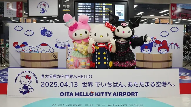 Bandara Hello Kitty di Jepang Resmi Dibuka