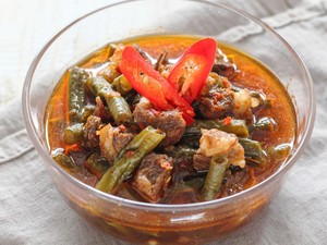 Resep Sambal Goreng Daging dan Kacang Panjang yang Pedas Mantap
