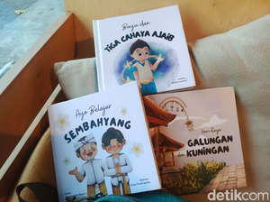 Berawal dari Rindu Galungan-Kuningan, Ayuwidia Luncurkan Buku Serial Anak Hindu