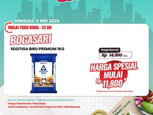 Belanja Tepung Terigu di Transmart Full Day Sale Murah Meriah, Yuk Merapat!