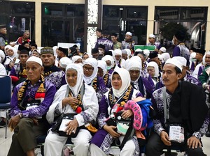 369 Jemaah Haji Kloter 2 Embarkasi Palembang Bertolak ke Tanah Suci