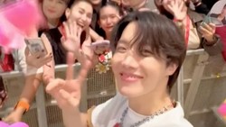 HP Ayu Ting Ting Dipakai J-Hope BTS hingga Bilqis Nangis Ikut Send Off