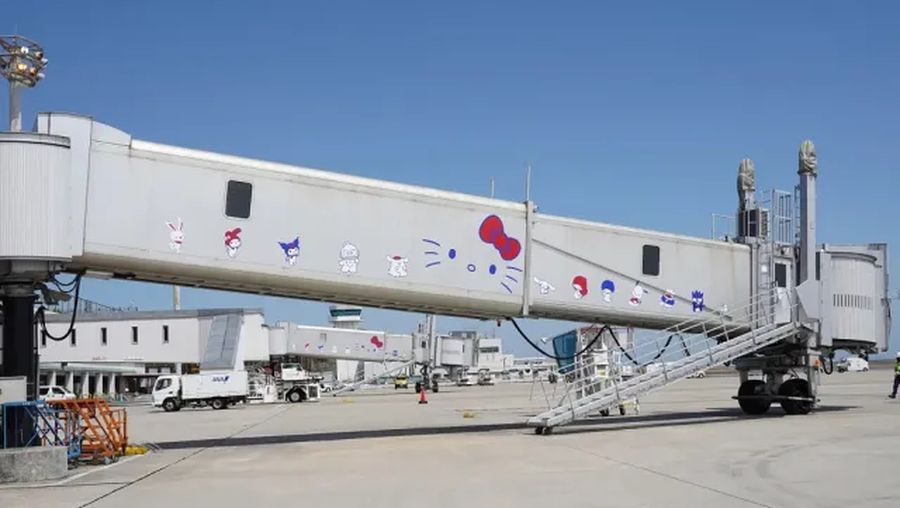Bandara Oita Hello Kitty, Jepang. (Dok. Sanrio Entertainment Co., Ltd.)