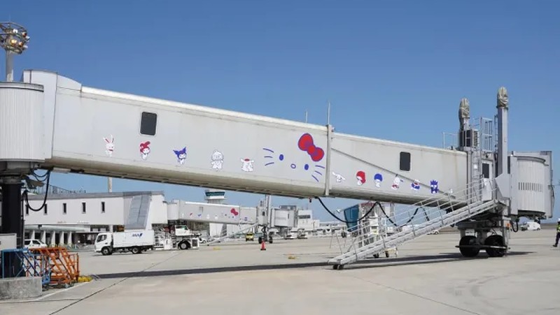Bandara Oita Hello Kitty, Jepang. (Dok. Sanrio Entertainment Co., Ltd.)