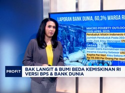 Video: Bak Langit & Bumi Beda Kemiskinan RI Versi BPS & Bank Dunia