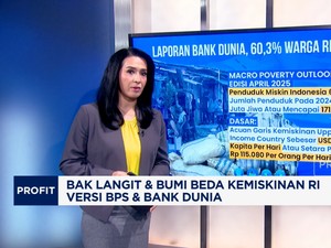 Video: Bak Langit & Bumi Beda Kemiskinan RI Versi BPS & Bank Dunia