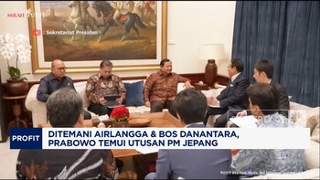 Video: Airlangga-Bos Danantara Temani Prabowo Temui Utusan PM Jepang