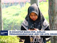 Video: RI Dihantam Badai PHK, Jumlah Pengangguran Naik