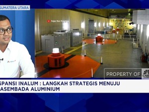 Video: Genjot Produksi Aluminium,  Inalum Siapkan Proyek SGAR Fase II