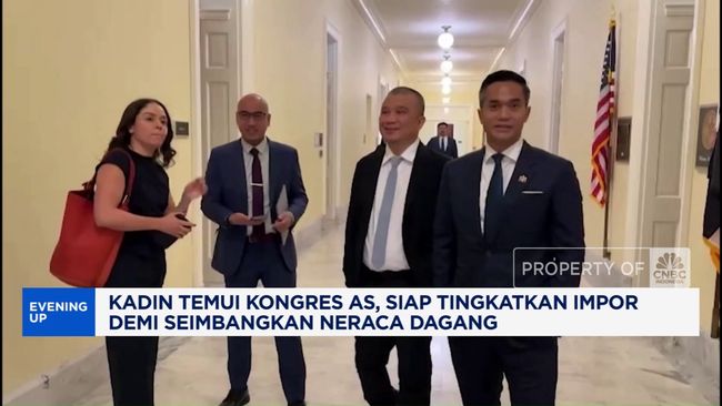 Video: Kadin Temui Kongres AS, Tingkatkan Impor Neraca Dagang