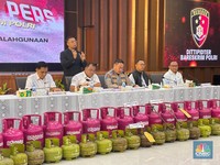 Ratusan Ribu Tabung LPG Subsidi Dioplos, Negara Rugi Rp 5,6 Miliar
