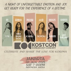 Indonesia Jadi Negara Pembuka Tur Konser OST Drama Korea Terbesar