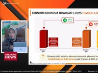 Video: Lapor Pak Prabowo, Ekonomi RI Kuartal I-2025 Tumbuh 4,87%
